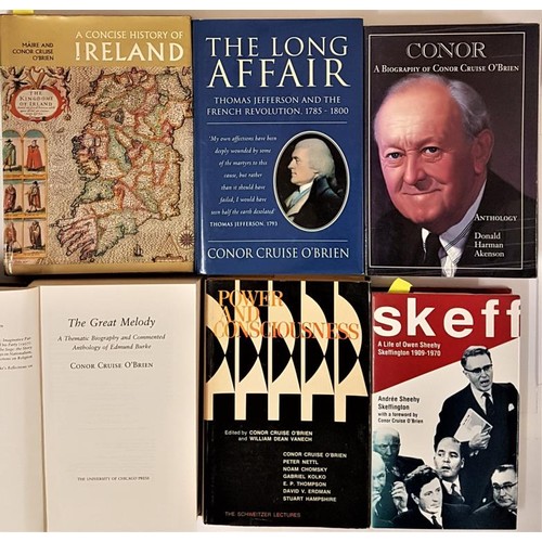 53 - A Concise History Of Ireland by Máire and Conor Cruise O'Brien SIGNED by Both; Skeff by Andr&... 