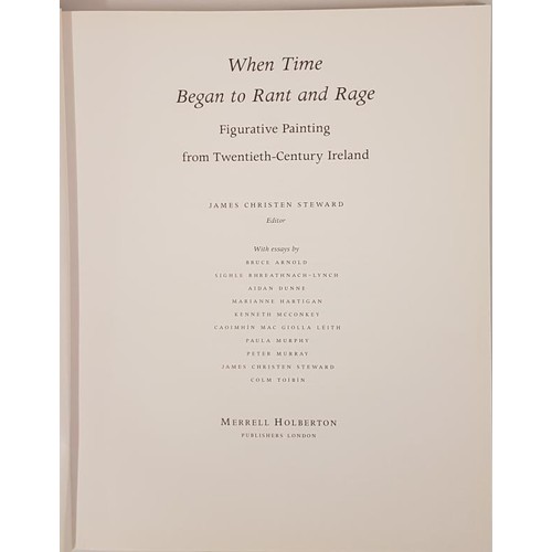 63 - When Time Began to Rant and Rage Figurative Painting from Twentieth Century Ireland. Steward, James ... 