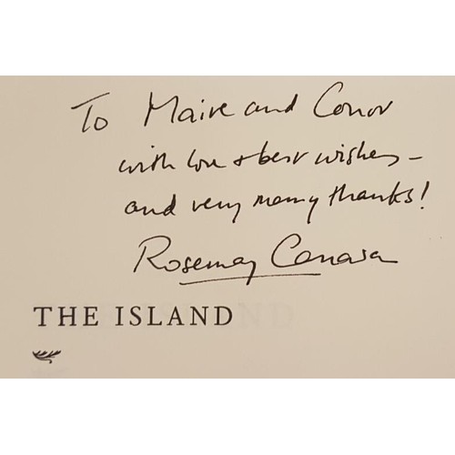 86 - The Island by Roemary Canavan SIGNED; Building Trust in Ireland; An Anti-Imperialist's Guide to... 