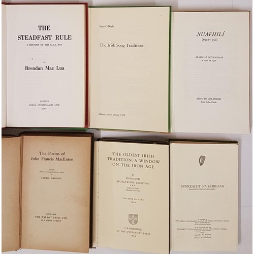 88 - The Oldest Irish Tradition: A Window on the Iron Age by Kenneth Hurlstone Jackson Signed by Má... 