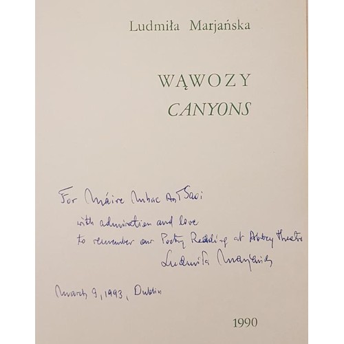 117 - Writers, Raconteurs and Notable Feminists by A S Skeffington SIGNED; Wawozy Canyons by Lumila Marjan... 