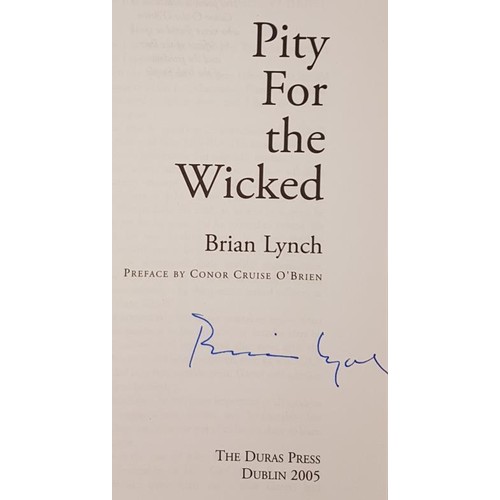 162 - Pity For The Wicked by Brian Lynch SIGNED; Images In Winter by Shaun Traynor SIGNED; North By Seamus... 