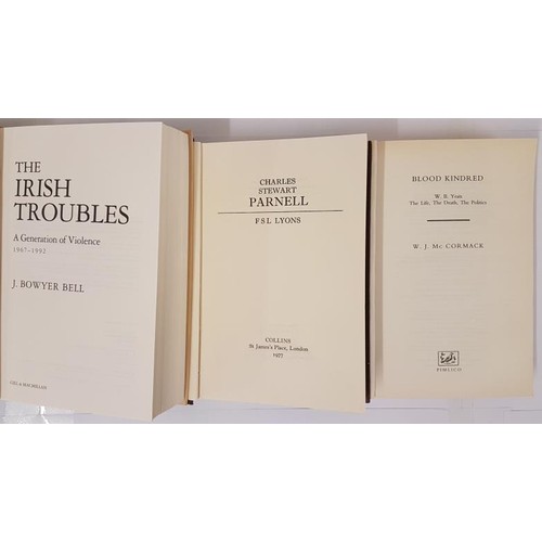 236 - Charles Stewart Parnell by F. S. L. Lyons Signed by Conor Cruise O'Brien; Blood Kindered, W.B. Yeats... 