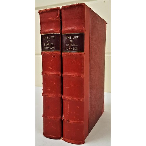 333 - The Life of Samuel Johnson. Boswell, James Vol 1-2. Sir Isaac Pitman and Sons, London, No date.... 