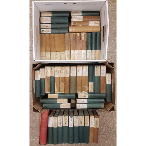 346 - 2 Boxes Of The Waverley Novels By Sir Walter Scott, Bart. Circa 50