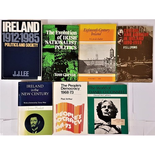 365 - Ireland 1912-1985, Politics and Society By J J Lee; Eighteenth Century Ireland Vol 5 1990 edited by ... 