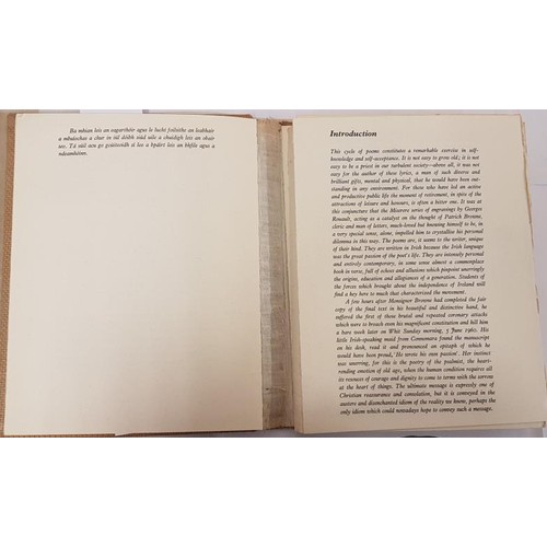 371 - Miserere Georges Rouault; De Brun, Padraig. Irish section into Irish by Mhaire Mhac an tSaoi. Limite... 