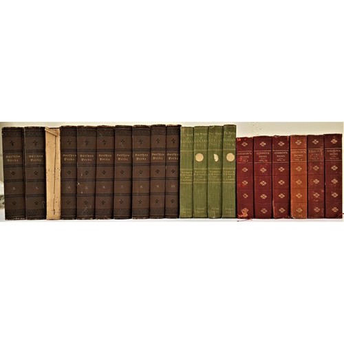 603 - Goethe's Works, 10 vols.; The Works of Lucian, 4 vols; Gibbon's Rome, 6 vols. (20)... 
