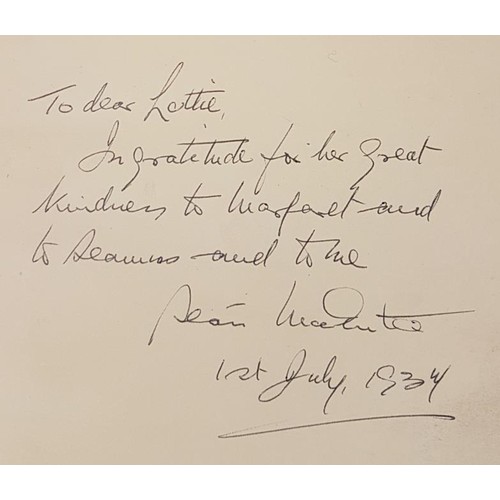27 - Bunreacht na hEireann. Irish Constitution.(Draft) Signed by Eamonn de Valera, Taoiseach and Minister... 