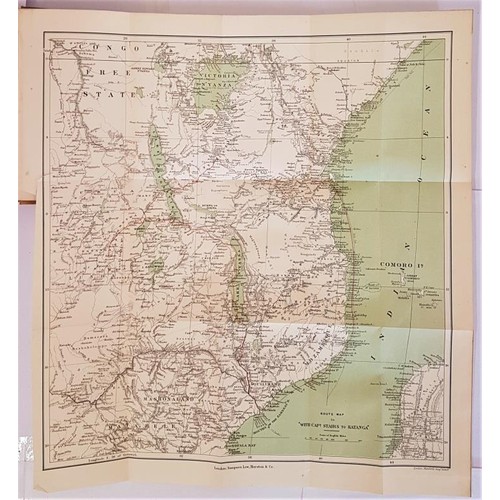 104A - Moloney, Joseph A. With Captain Stairs To Katanga. With illustrations and Map. London: Sampson Low, ... 