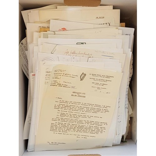 252 - Seán MacEntee/Margaret MacEntee and the Browne Archive -  a collection of correspondence, newspaper ... 