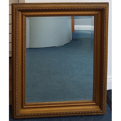 132 - Gilt Frame Wall Mirror. c.28 x 33.5ins