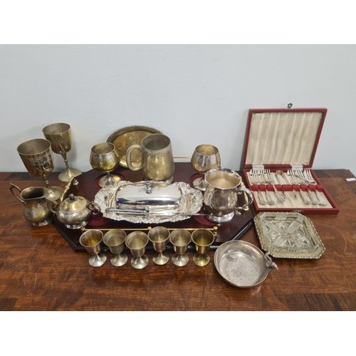 43A - Collection of Silver Plated/EPNS Wares