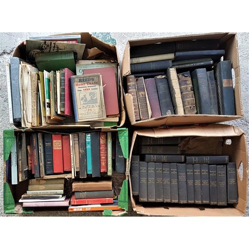 750 - Four Boxes of Irish and General Interest Books