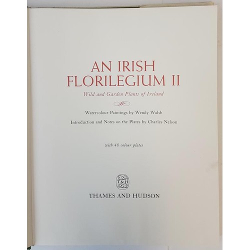 1 - Irish Florilegium II: Wild and Garden Plants of Ireland (Vol 2); 48 Watercolour Paintings by Wendy W... 