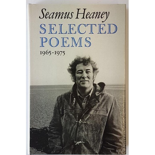 9 - Seamus Heaney. Selected Poems. 1965/1975. 1980. 1st Fine pictorial d.j.