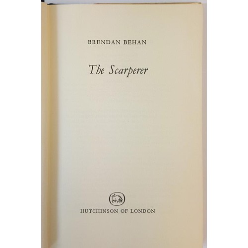 17 - Brendan Behan. The Scarperer. 1966. Fine copy in pictorial d.j.