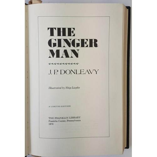 39 - J.P.Donleavy; The Ginger Man SIGNED limited edition 1978, The Franklin Library