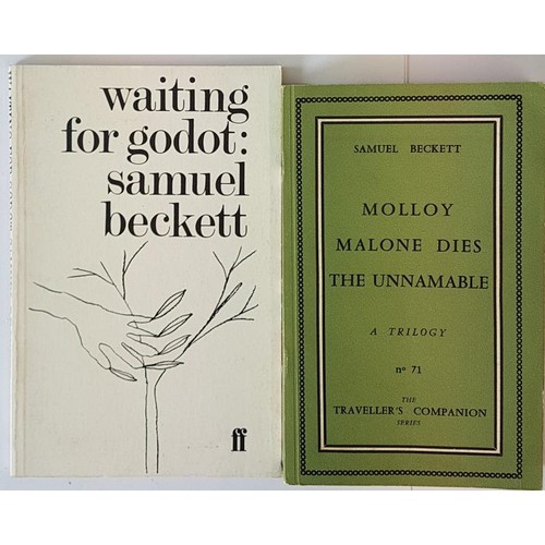 47 - Samuel Beckett. Waiting For Godot. 1981 and S. Beckett. Molloy, Malone Dies, The Unnamable - A Trilo... 