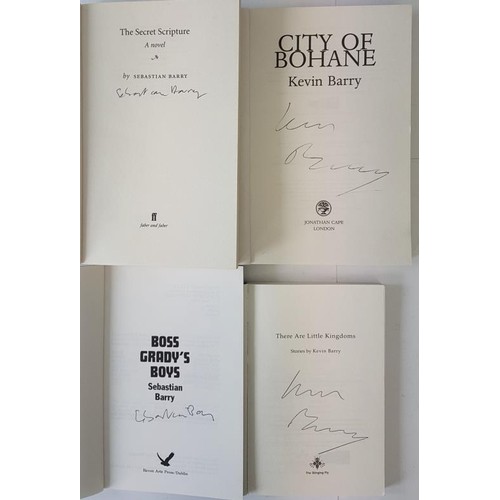 555 - Kevin Barry; City of Bohane, signed first edition, first print 2011, Cape; There are Little Kingdoms... 