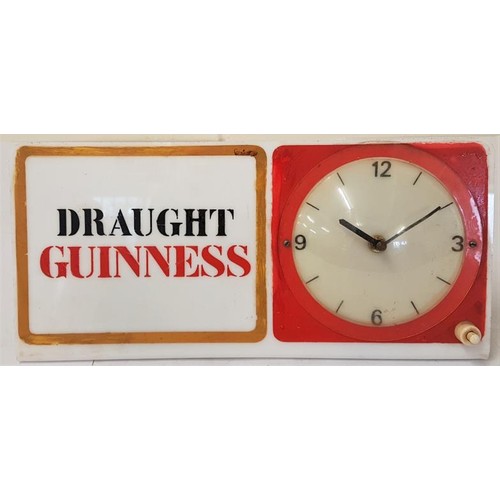 10 - Original Draught Guinness Clock (in working order)