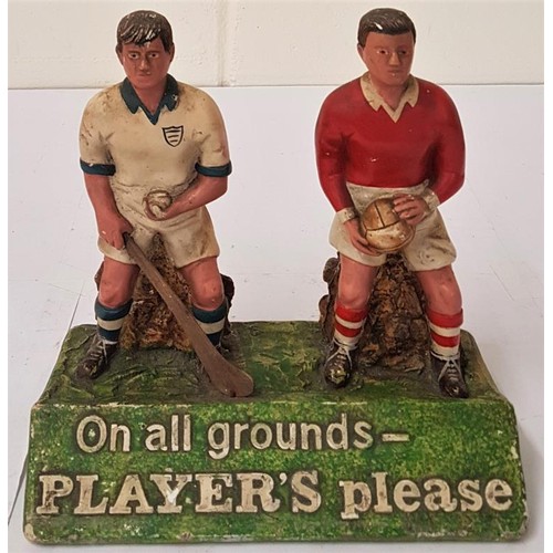 14 - Original Players GAA figures - Waterford Hurler and Cork Footballer
