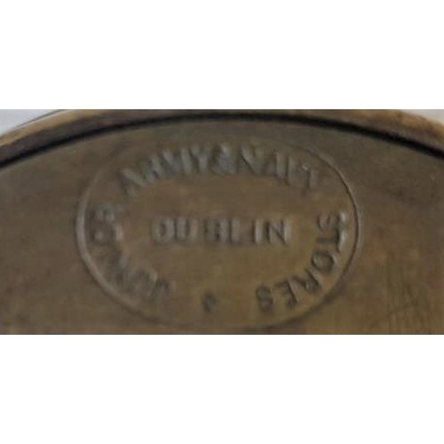 48 - Junior Army & Navy Stores, Dublin, c.2&3/8inch All Brass Reel