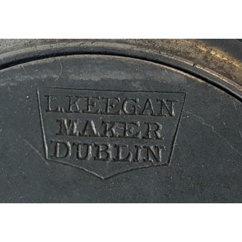 64 - L Keegan, Dublin, Maker 2.5inch Alloy & Brass Trout Reel