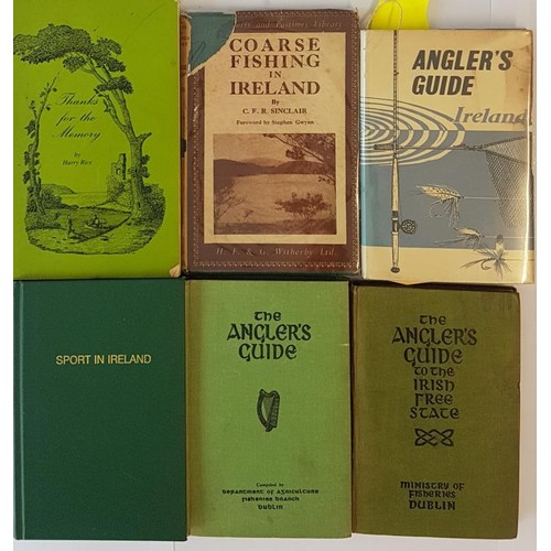 89 - The Anglers Guide to the Irish Free State with folding Maps; Anglers Guide , Ireland with the Angler... 