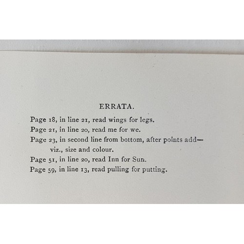 97 - Ogden on Fly Tying, Etc. Cheltenham: James Ogden, London: Sampson Low. 1887. 89 pp. Worn green cloth... 