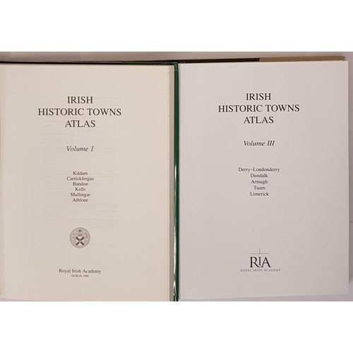 16 - Irish Historic Town Atlas Vol I (Kildare, Carrickfergus, Bandon, Kells, Mullingar and Athlone) First... 