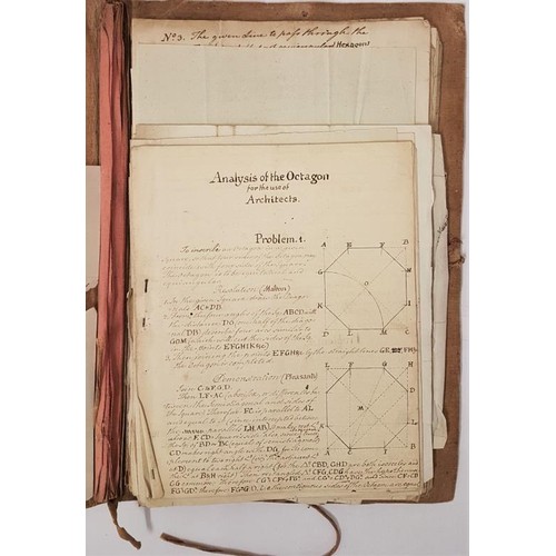 17 - Mathematical Memorandums No. 3. 19th Century Manuscript pages, with detailed mathematical equations