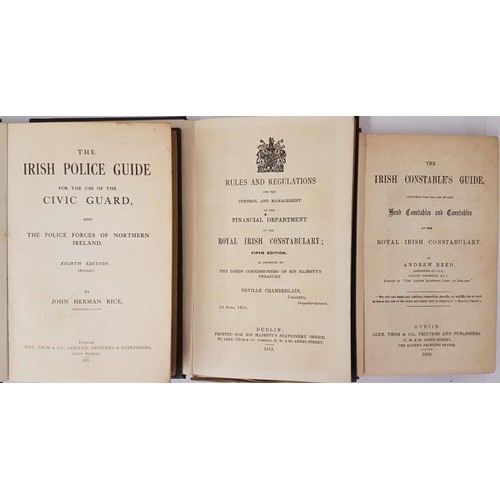 25 - The Irish Constable's Guide, intended for use of Head Constables and Constables of the Royal Irish C... 
