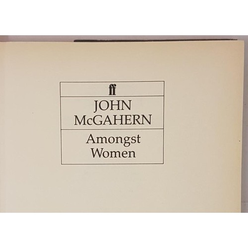 46 - John McGahern. Amongst Women.1990.1st. Fine pictorial d.j. of the Irish Tricolour