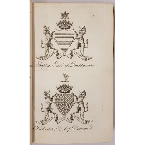 79 - John Lodge. The Peerage of Ireland or a General History of the Present Nobility of that Kingdom. 178... 