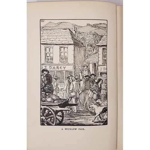 96 - In Wicklow West Kerry and Connemara by John M Synge, Maunsel 1911, 1st edition with drawings by Jack... 