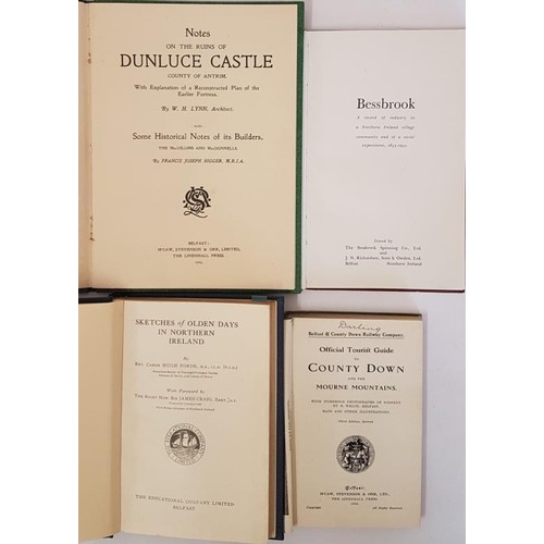 140 - Official Tourist Guide to County Down and Mourne Mountains. Belfast and County Down railway company.... 