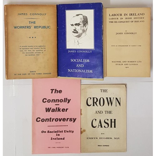 644 - James Connolly The Workers Republic edited by Desmond Ryan, Three Candles 1951 1st edition; Labour i... 