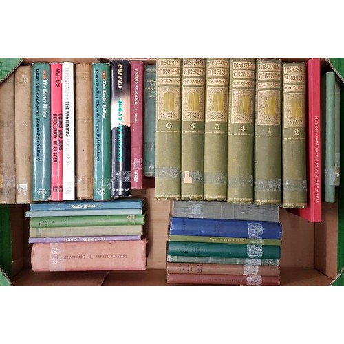 656 - Box of Irish interest hardbacks ex Monastic library. 6 vols of D’Alton’s History of Irel... 