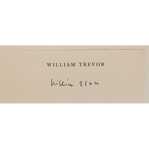 57 - William Trevor - Elizabeth Alone. Beyond The Pale first Prints and THE COLLECTED STORIES, first prin... 