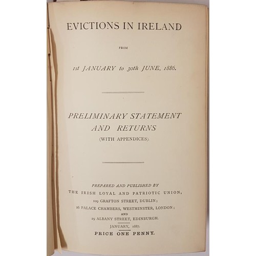 82 - Bound volume of political pamphlets and leaflets. The Irish Loyal Patriotic Union. 1886. Jury Packin... 