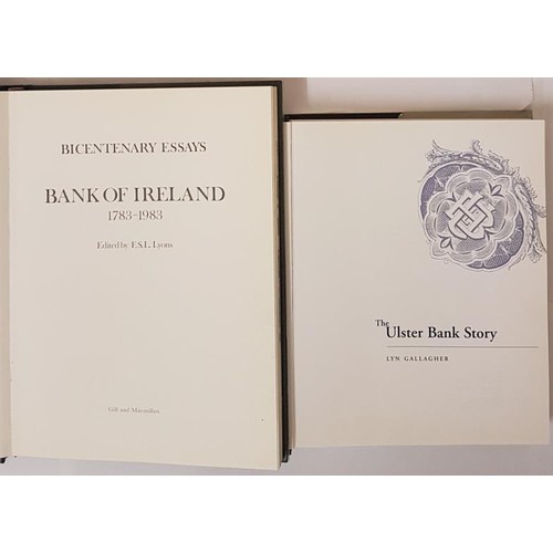 85 - Lyons, Bank of Ireland, 1783-1983, centenary essays 1983, quarto/large folio, plastic jacket on pic ... 