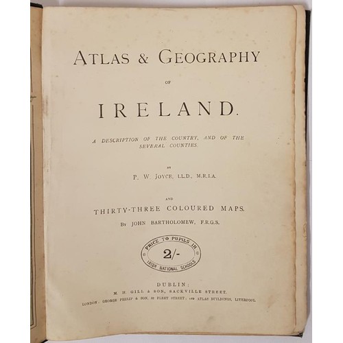 114 - Atlas & Geography of Ireland. A description of the country and of the several counties by P. W. ... 