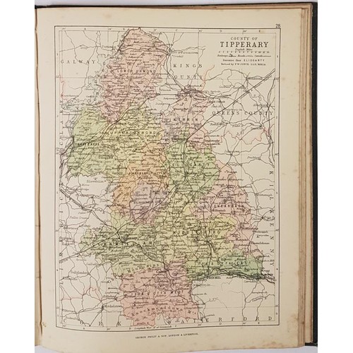 114 - Atlas & Geography of Ireland. A description of the country and of the several counties by P. W. ... 