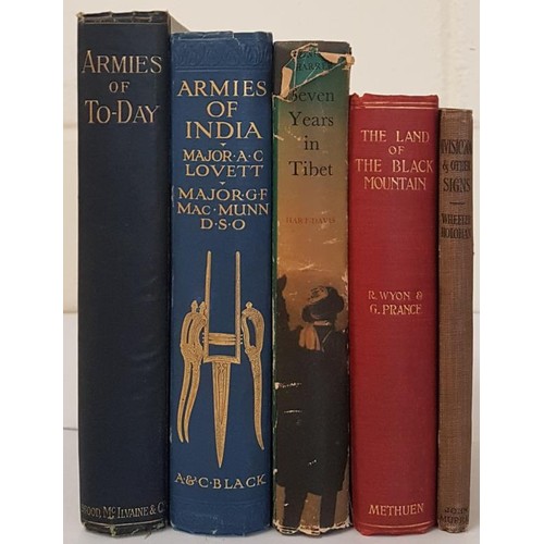 656 - Major G F MacMunn. The Armies of India, 1911, Adam & Charles Black; The Armies of To-Day: A Desc... 