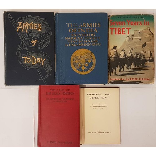 656 - Major G F MacMunn. The Armies of India, 1911, Adam & Charles Black; The Armies of To-Day: A Desc... 