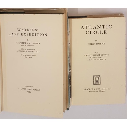 20 - F. Spencer Chapman; Augustine Courtauld [Intro.]. Watkins' Last Expedition London: Chatto & Wind... 