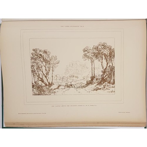 56 - A Selection from the Liber Studiorum of J.M.W. Turner. 1890. 1st. Illustrated. Large folio. Numerous... 