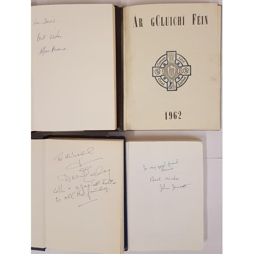 64 - 4 Sporting Interest Books- The Earley Years By John Scally SIGNED by Dermot Earley; Rucks, Mauls and... 