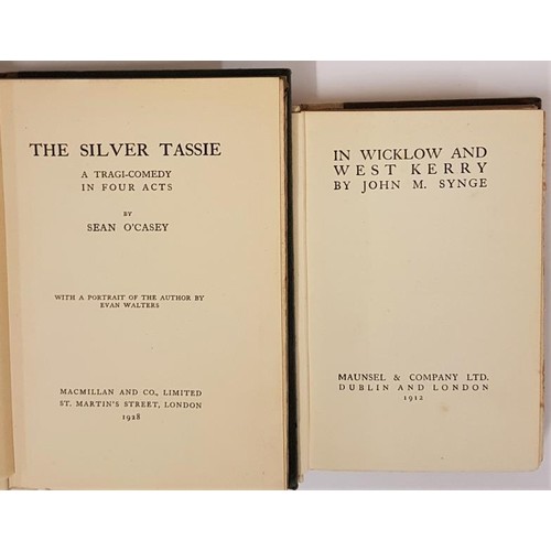 65 - Synge, John M. In Wicklow and West Kerry. Maunsel & Company, Dublin, 1912. First separate editio... 